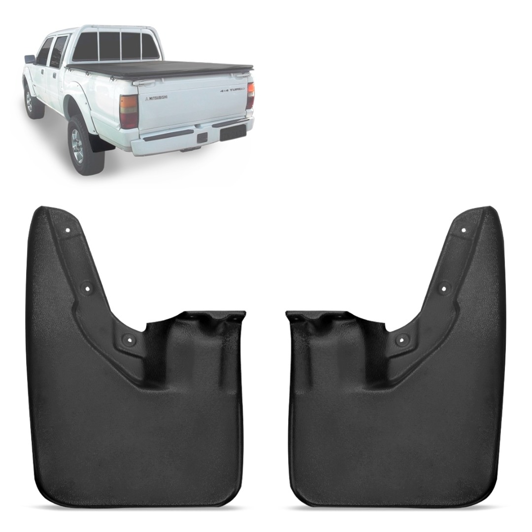 Kit Apara Barro Lameira L200 Gl 1995 a 2005 Traseiro 2 Peças