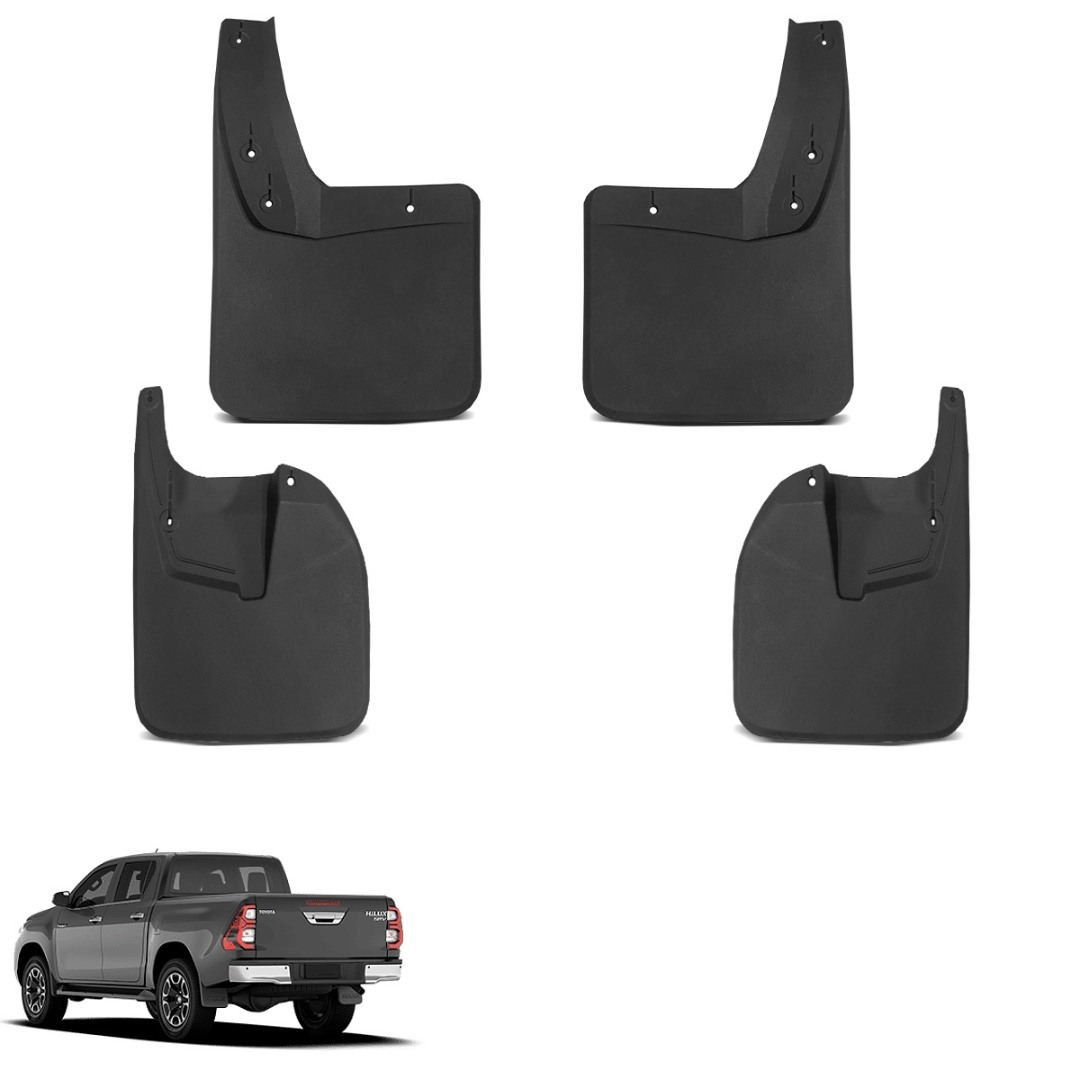 Jogo de Apara Barro Lameira Hilux 2016 a 2026 4 Peças